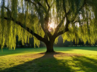 taille du saule pleureur