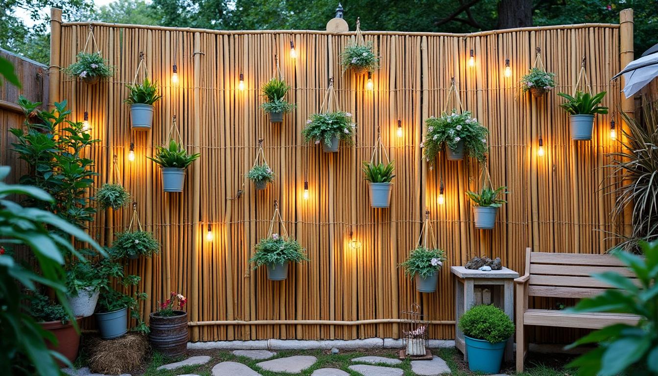 découvrez des astuces créatives et élégantes pour fixer une canisse sans utiliser de grillage. transformez votre espace extérieur en un véritable havre de paix avec des techniques simples et esthétiques.