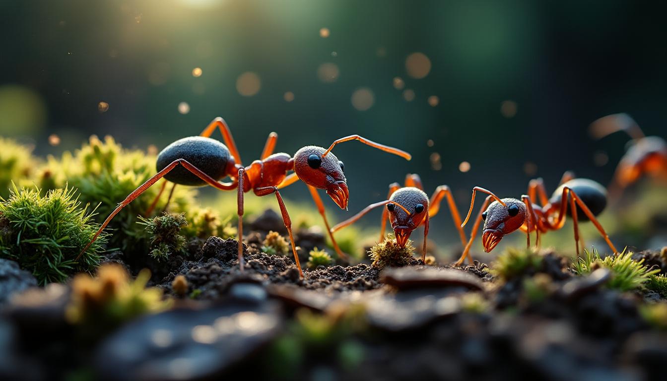 Entrez dans le monde des fourmis corses à Albi et découvrez leur importance