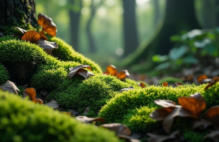 Mousse dans la foret : comment elle inspire artistes et poètes