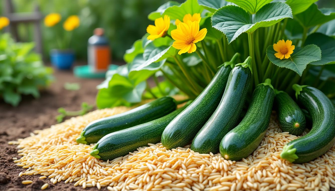découvrez les étapes clés pour déposer du riz au pied des courgettes et optimiser leur croissance. guide pratique, conseils et astuces pour une utilisation efficace au jardin !