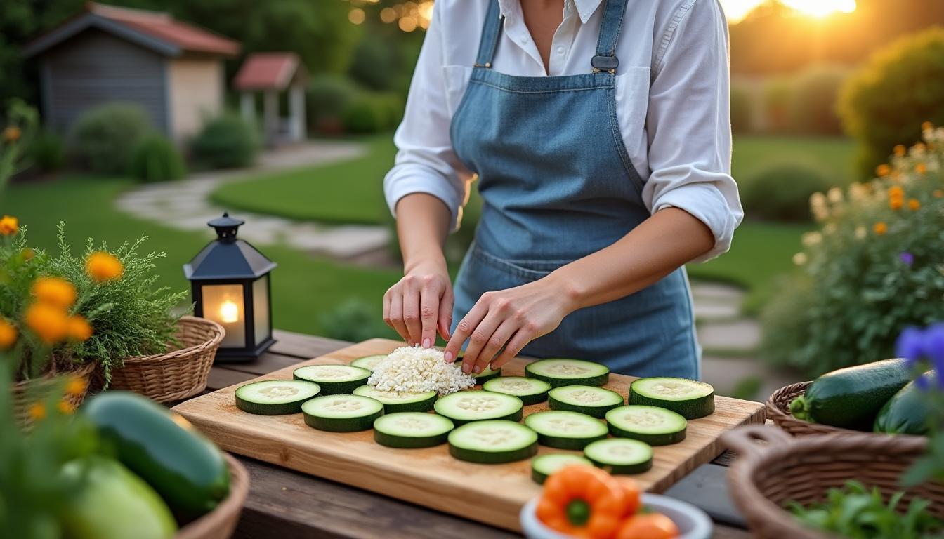 Les étapes essentielles pour mettre du riz au pied des courgettes efficacement