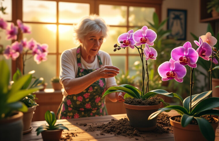 Remède grand-mère pour orchidée : comment prévenir les infections naturellement