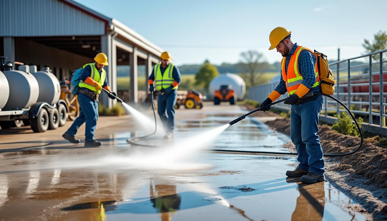 découvrez les meilleures entreprises spécialisées dans le nettoyage de bâtiments agricoles, assurant un environnement sain et sécurisé pour vos exploitations.