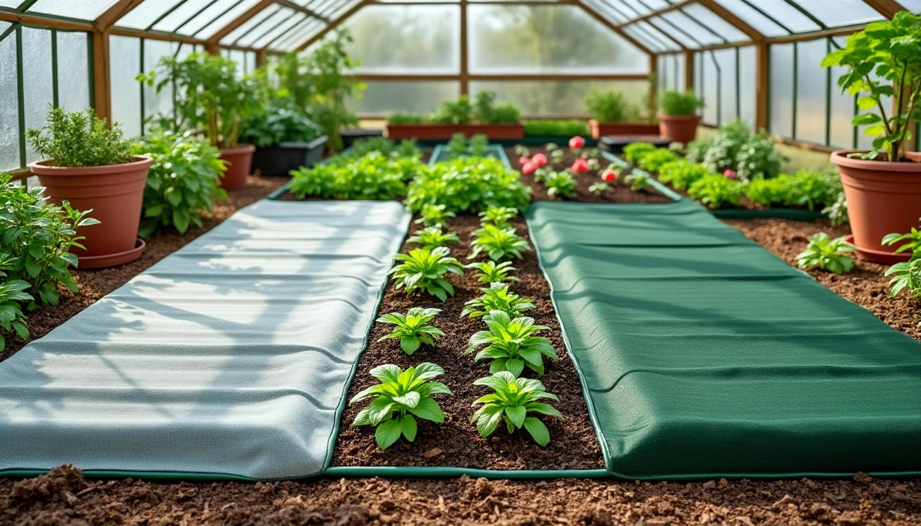 Tout savoir sur les meilleures marques de toiles de paillage pour un jardin abrité