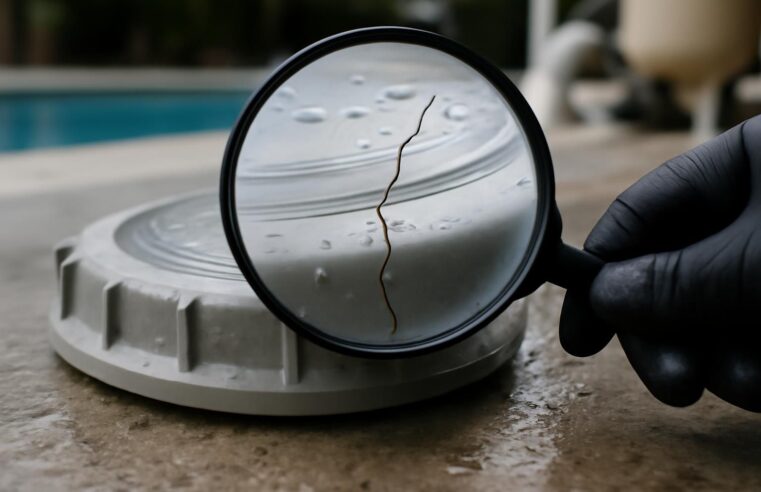 découvrez comment détecter rapidement les fissures sur le couvercle de votre pompe de piscine pour éviter les dégâts majeurs et assurer un entretien optimal.