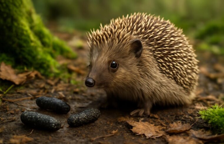 Comprendre la taille de la crotte de hérisson pour mieux identifier ces animaux