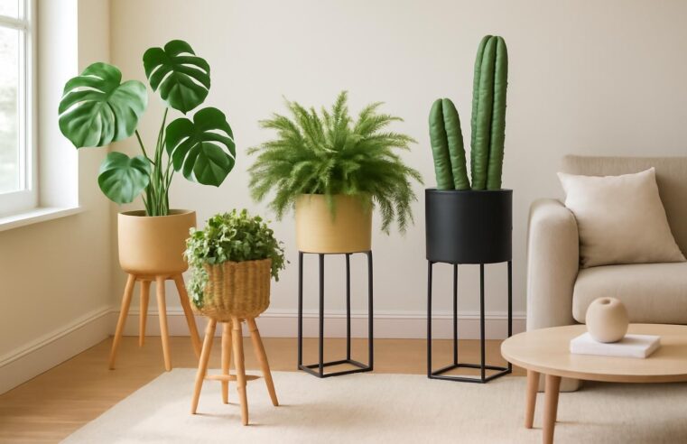 Découvrez les tendances actuelles des portes plantes sur pied pour votre salon
