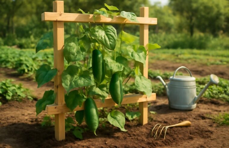 Fabriquer un treillis pour le concombre : conseils pour réussir votre jardin potager
