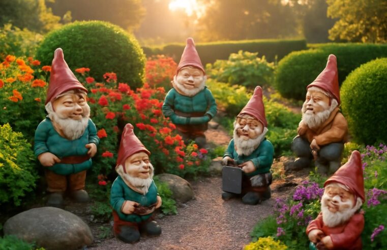 Hommage au nain de jardin : l&rsquo;art de célébrer ces petites sculptures dans nos jardins