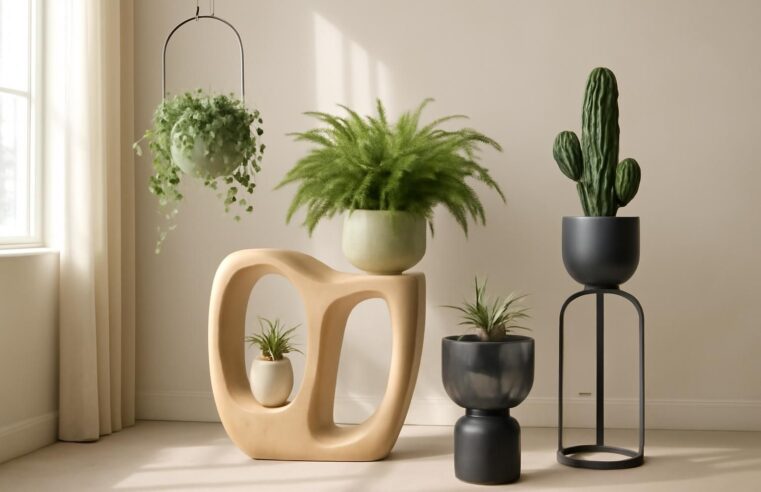 Les tendances incontournables des porte plantes design pour 2026