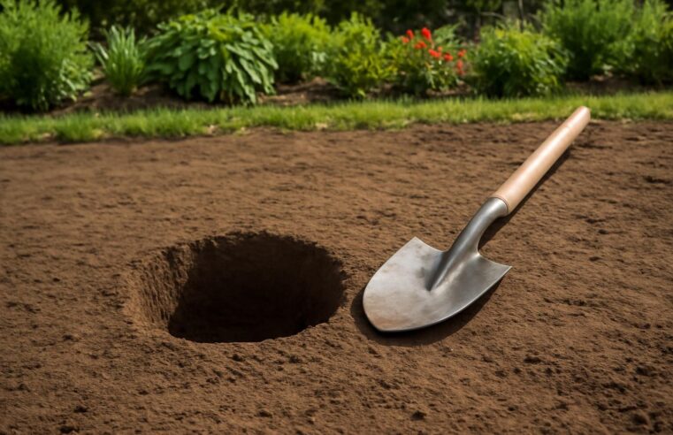 découvrez comment réaliser un trou dans votre jardin sans créer de monticule, pour une finition nette et professionnelle facilement.
