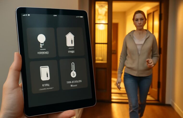 découvrez comment gérer la scène 'arrivée' de votre maison directement depuis votre tablette ipad pour un retour à la maison simple et connecté.