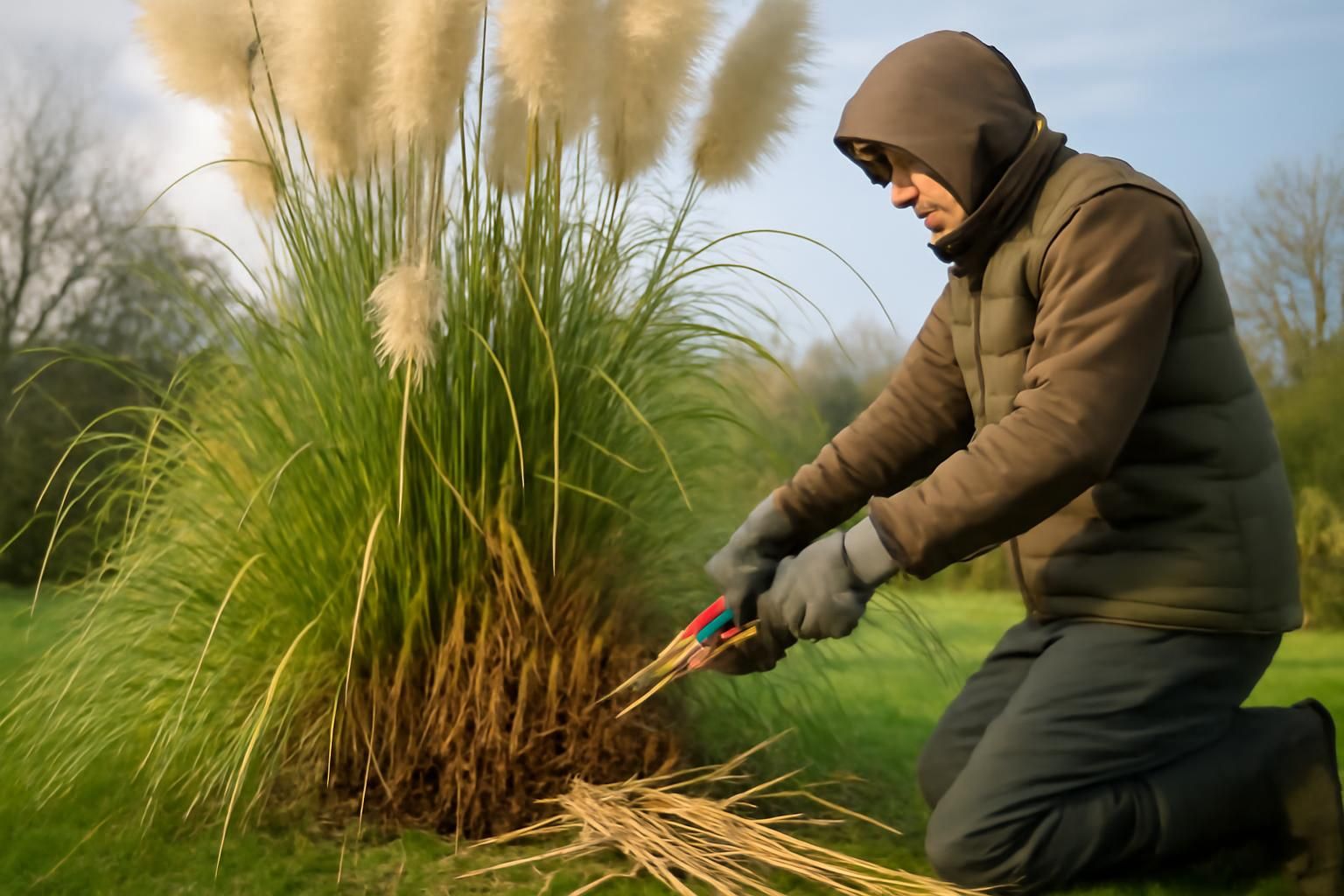 Conseils pratiques pour tailler l&rsquo;herbe de la pampa en mars