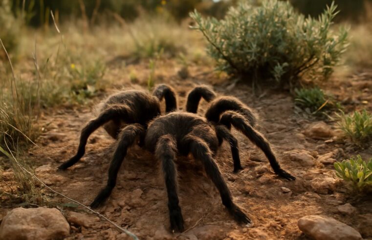explorez la photo captivante de la mygale de provence dans son habitat naturel et plongez dans l'univers unique de cette arachnide fascinante.