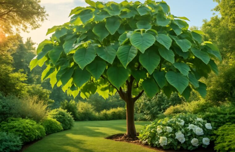 découvrez comment les feuilles du catalpa apportent une touche décorative unique et naturelle à votre jardin, alliant esthétique et originalité.