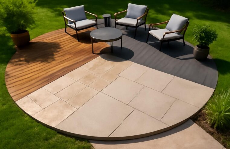 découvrez les matériaux parfaits pour construire une terrasse ronde durable et esthétique, alliant confort et style pour votre espace extérieur.