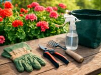 découvrez les outils indispensables pour tailler vos géraniums efficacement et assurer une croissance saine et abondante de vos plantes.