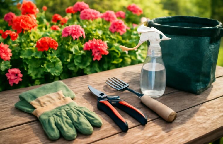 découvrez les outils indispensables pour tailler vos géraniums efficacement et assurer une croissance saine et abondante de vos plantes.