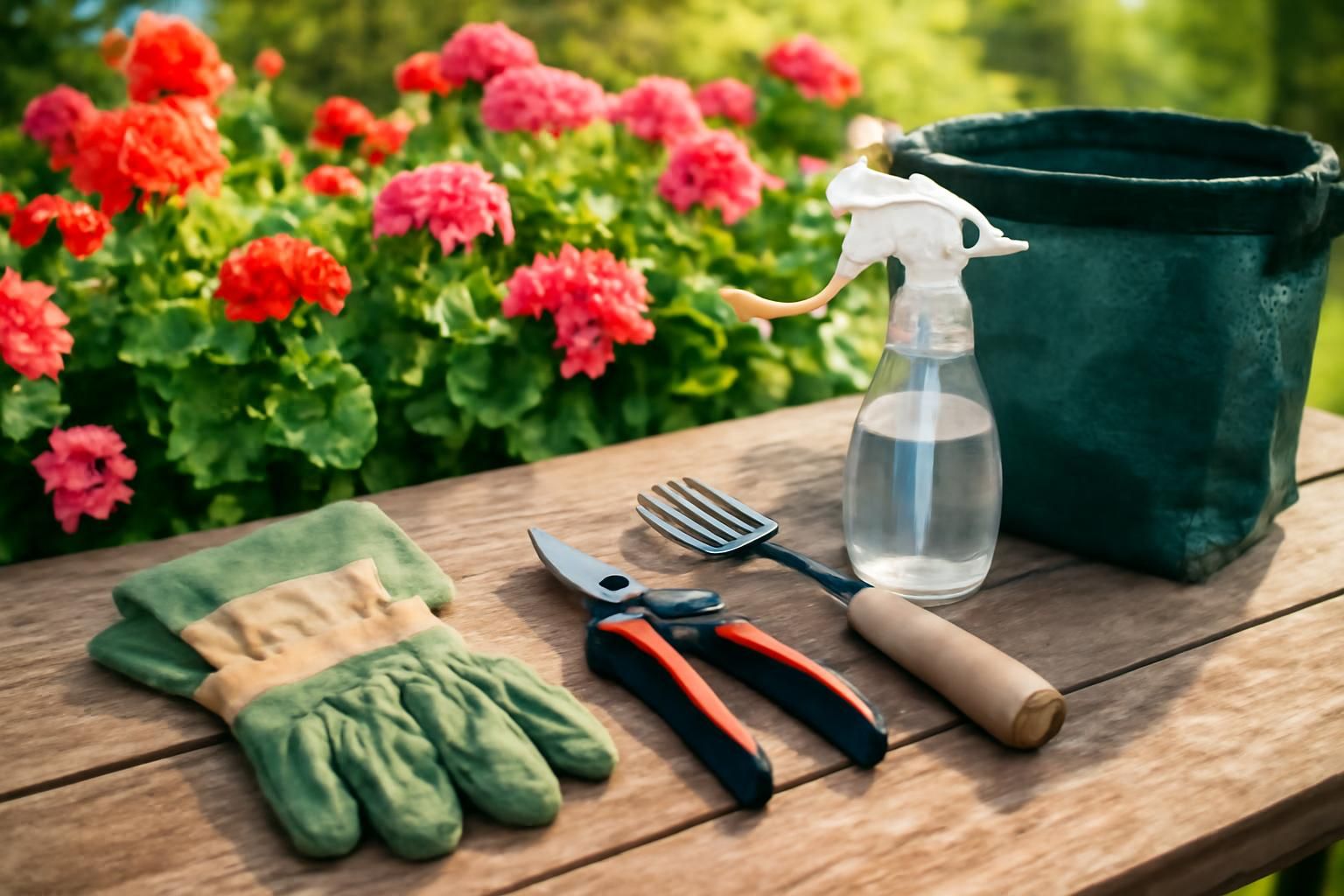 Les outils indispensables pour tailler les géraniums efficacement