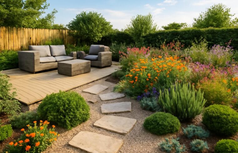 découvrez des idées d'aménagement de jardin sans gazon, alliant esthétisme, praticité et respect de l'environnement pour un espace extérieur éco-responsable.