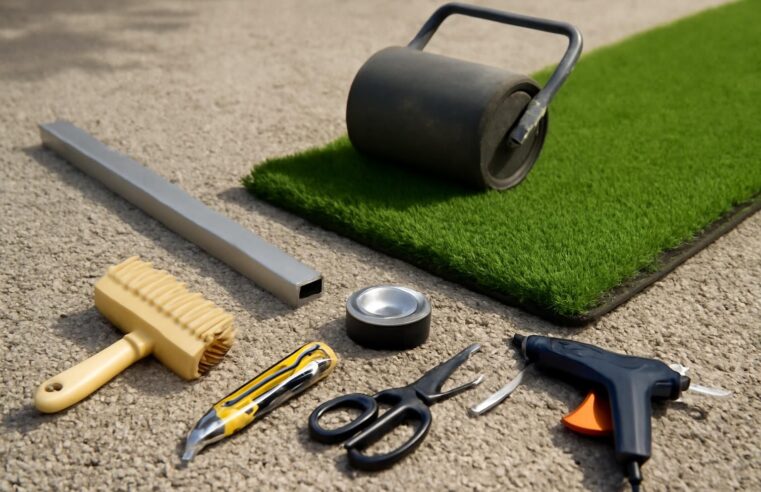 découvrez les outils indispensables pour une pose parfaite du gazon synthétique sur gravier, et transformez votre espace extérieur en un véritable écrin de verdure.