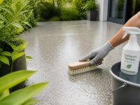 découvrez comment éliminer efficacement la mousse sur une terrasse en résine sans endommager le matériau, grâce à des méthodes simples et respectueuses.