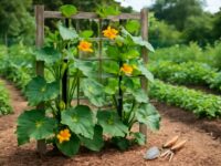 découvrez comment faire pousser des courgettes verticalement pour maximiser l'espace de votre jardin tout en obtenant une récolte abondante et facile à entretenir.