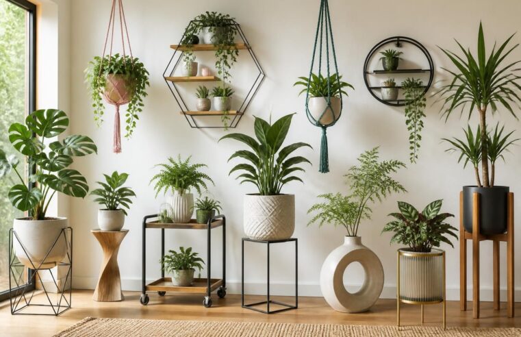 découvrez 10 idées originales et design de porte-plantes pour embellir et personnaliser votre intérieur avec style.