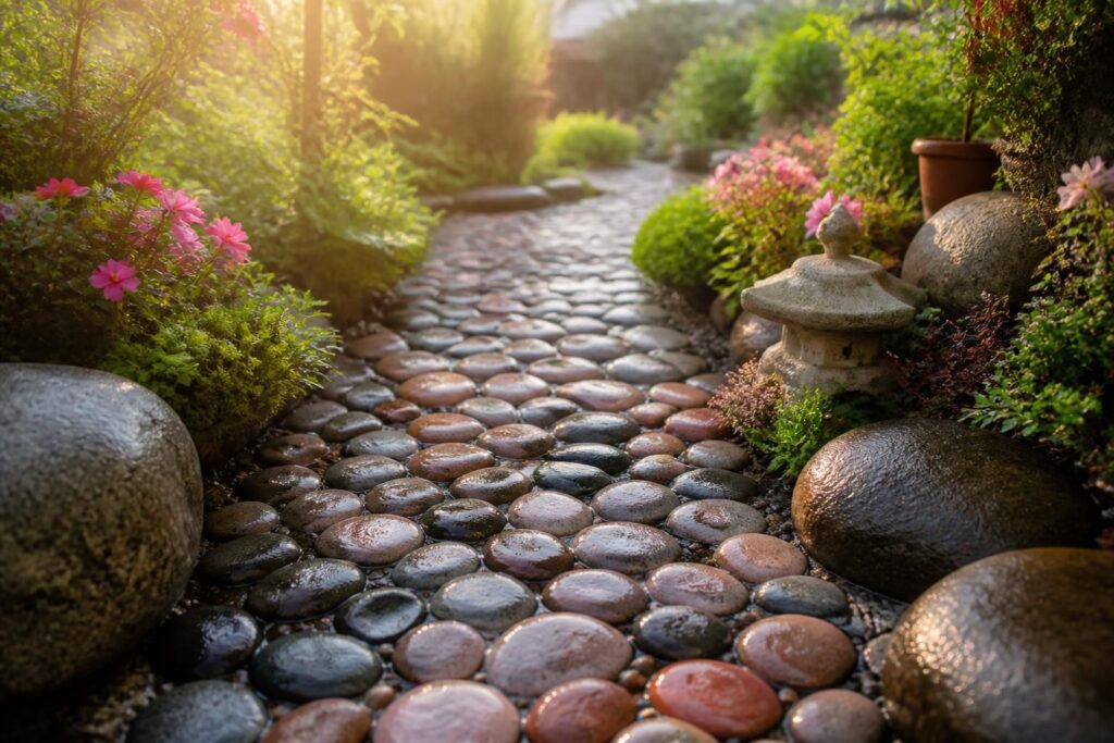 Découvrez l&rsquo;art de la photo d&rsquo;un jardin avec galet en 10 astuces