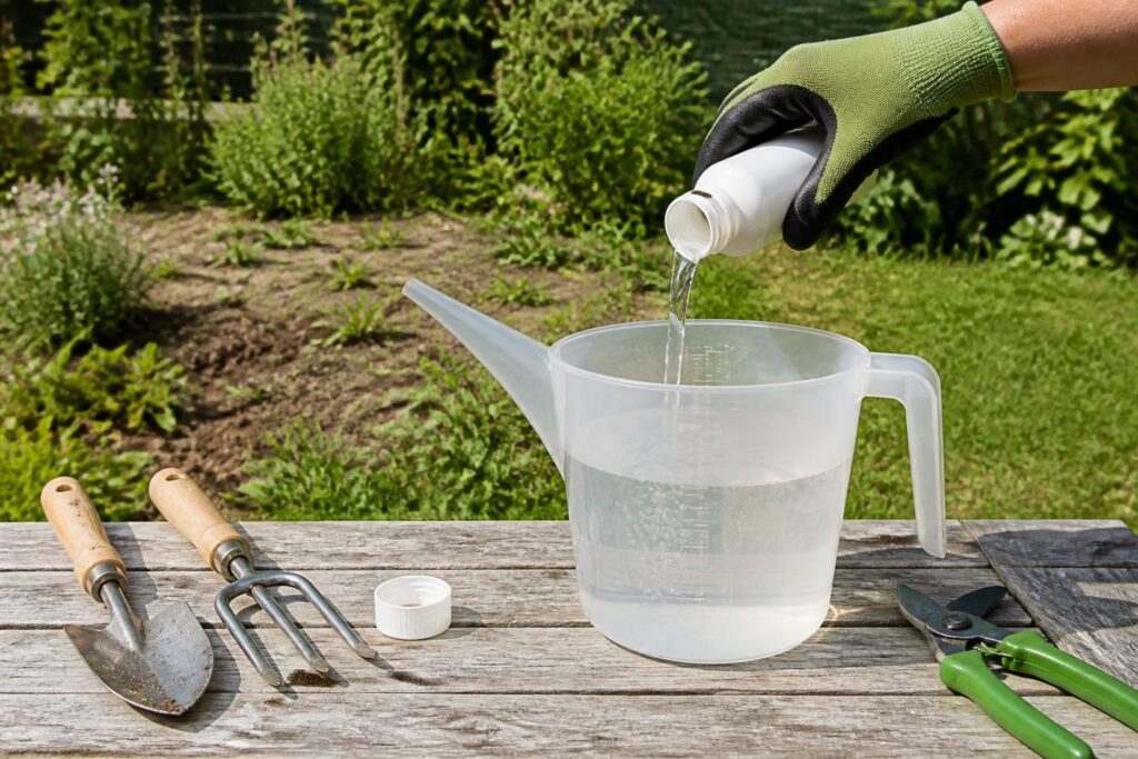Dosage glyphosate 360 pour 5 l d&rsquo;eau selon le forum : une méthode simple et efficace