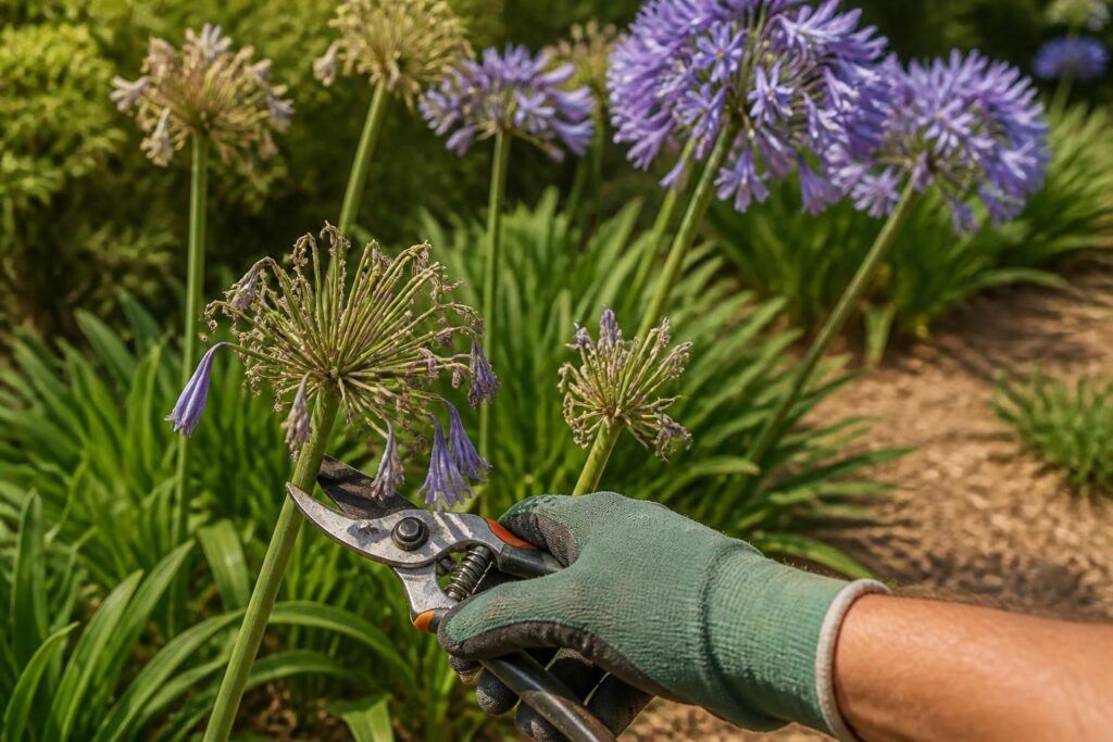 Faut il couper les fleurs fanées des agapanthes pour encourager leur croissance ?