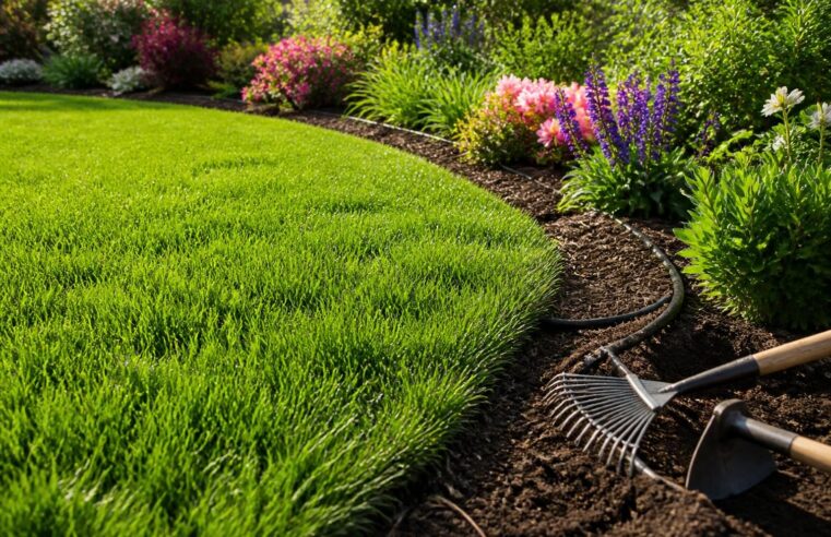 découvrez nos conseils pour renforcer votre gazon de jardin et limiter efficacement la croissance des mauvaises herbes pour un espace vert sain et agréable.