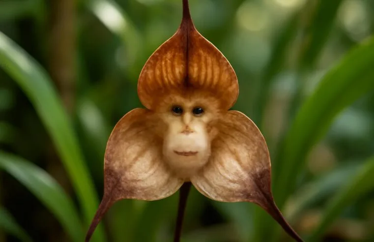 L&rsquo;orchidée avec tête de singe : une beauté insolite à découvrir