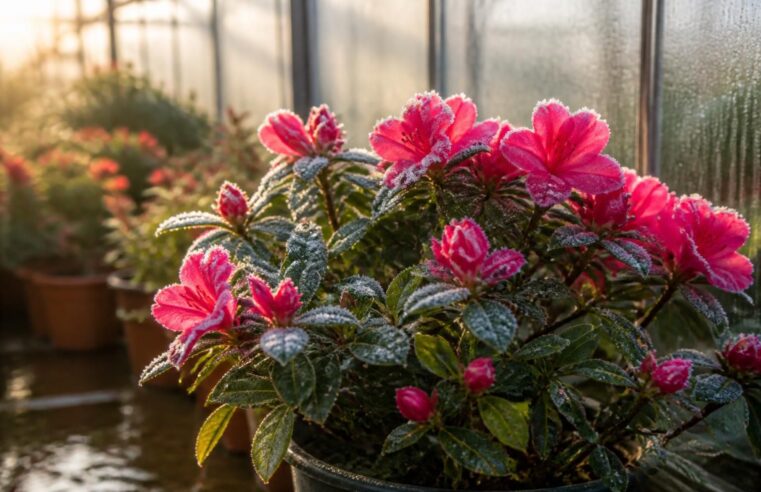 découvrez comment la lumière et l'humidité influencent la culture du rhododendron simsii gel pour une croissance optimale et des fleurs épanouies.