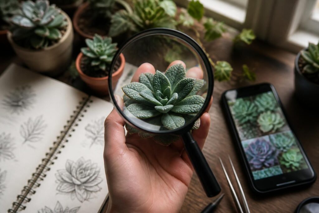 Tout ce que vous devez savoir pour trouver le nom d&rsquo;une plante grasse inconnue