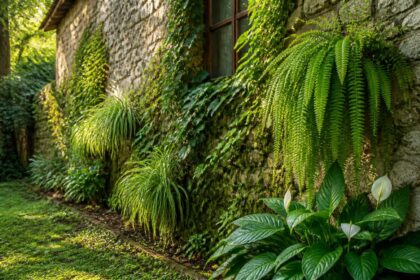 découvrez les meilleures plantes capables d'absorber l'humidité des murs extérieurs et ainsi préserver la santé de votre jardin tout en embellissant votre espace extérieur.